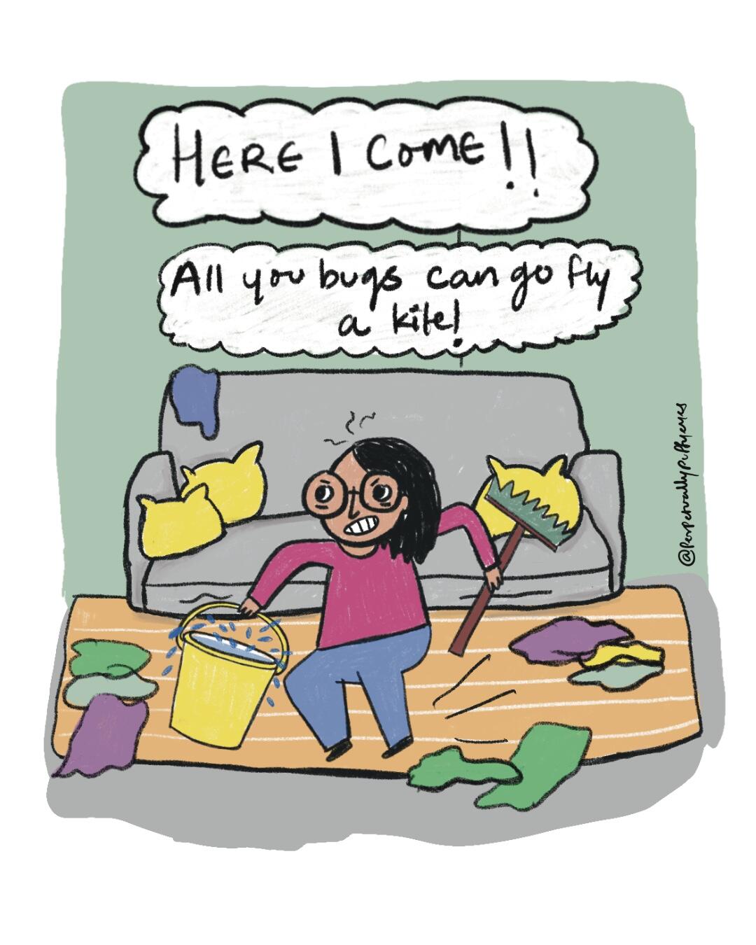 Cleaning spree