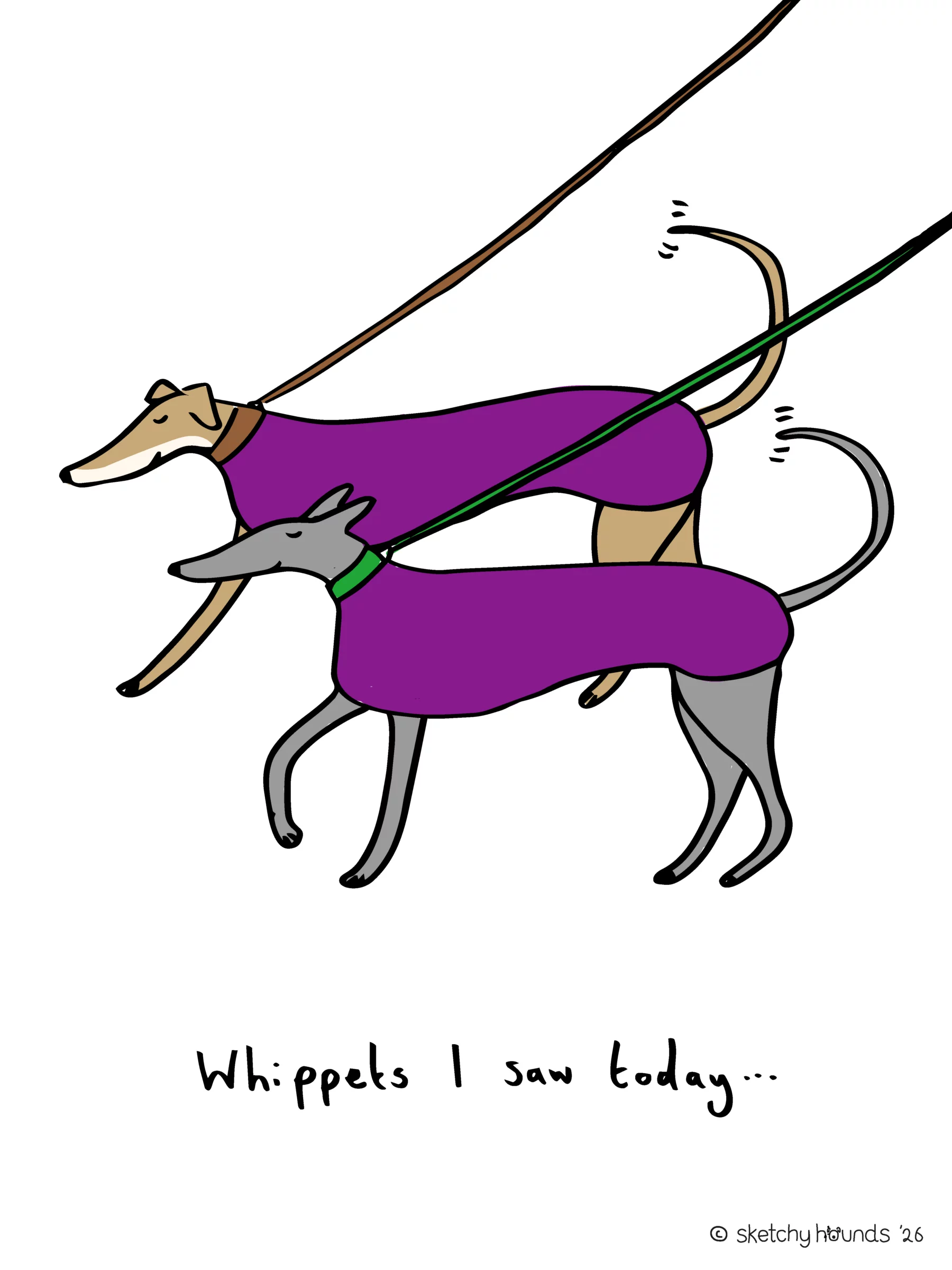Sketchy Hounds